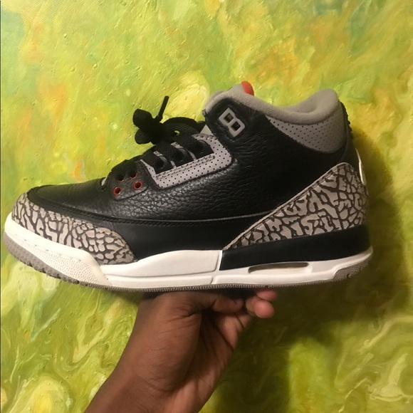Jordan 3 black cement